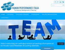 Tablet Screenshot of humanperformance.it